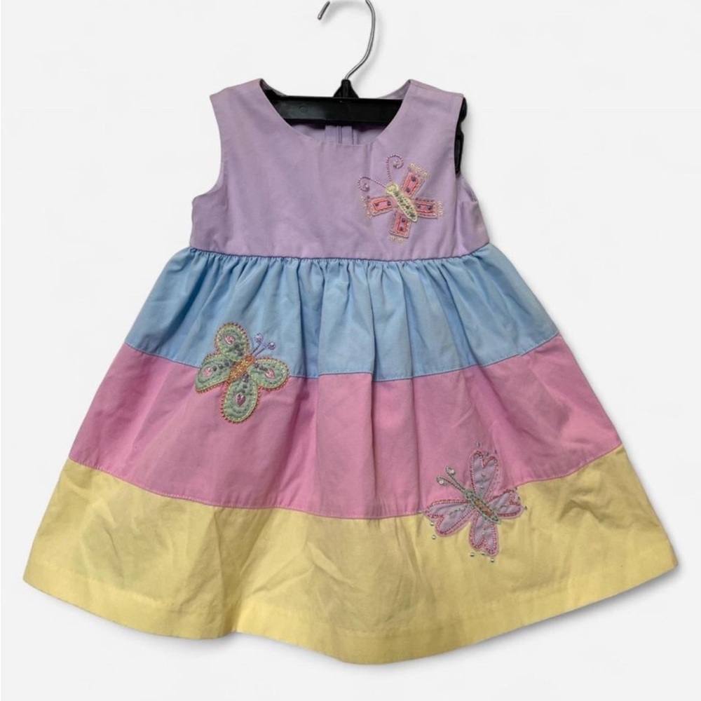 Good Lad Pastel Butterfly Dress with Bloomers